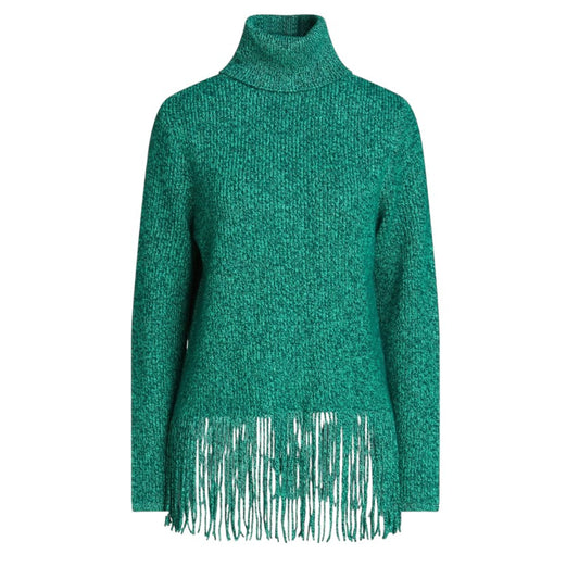 Zimmerman Emerald Fringe Sweater